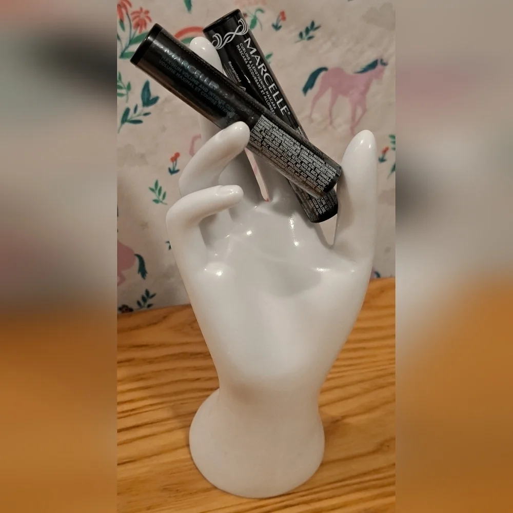 NIB Lot Of 2 Marcelle Black Mascara Cosmetic Makeup Beauty Eye Lashes